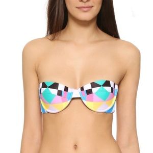 Mara Hoffman Diamond Underwire Bikini Top